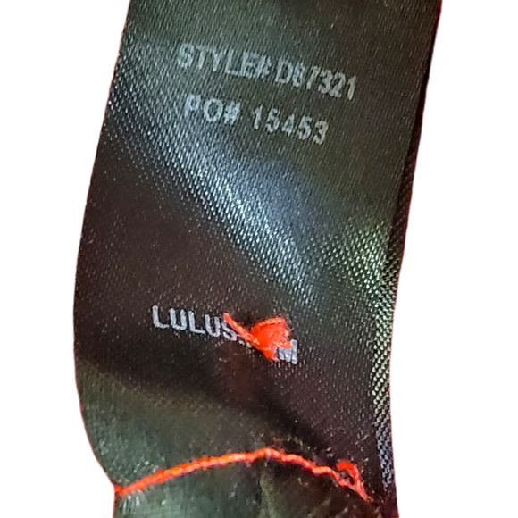 Lulus Design Major Swing Print Dress D87321 Sz Small - Picture 6 of 6